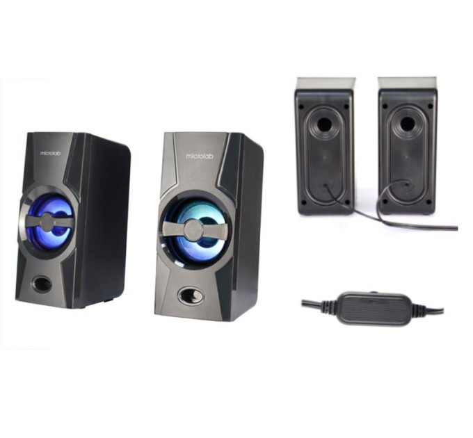 Microlab Акустична система Microlab B-15 USB Black (B-15)