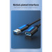 Vention Дата кабель USB 2.0 AM/AF 1.5m black Vention (CBIBG)