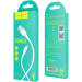 HOCO Дата кабель USB 2.0 AM to Micro 5P 1.0m 2A PVC X25 white HOCO (6957531080138)