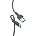 HOCO Дата кабель USB-C to USB-C 1.0m 5A Surge charging X33 black HOCO (6931474706119)