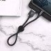 HOCO Дата кабель USB 2.0 AM to USB-C 0.25m 3A nylon X35 black HOCO (6931474707451)