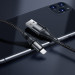 HOCO Дата кабель USB 2.0 AM to Lightning 1.0m 2.4A nylon X50 black HOCO (6931474734198)