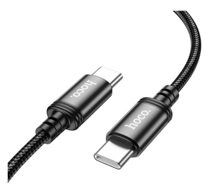 HOCO Дата кабель USB-C to USB-C 3.0m Radiance 60W X91 black HOCO (6931474788733)