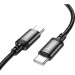 HOCO Дата кабель USB-C to USB-C 3.0m Radiance 60W X91 black HOCO (6931474788733)