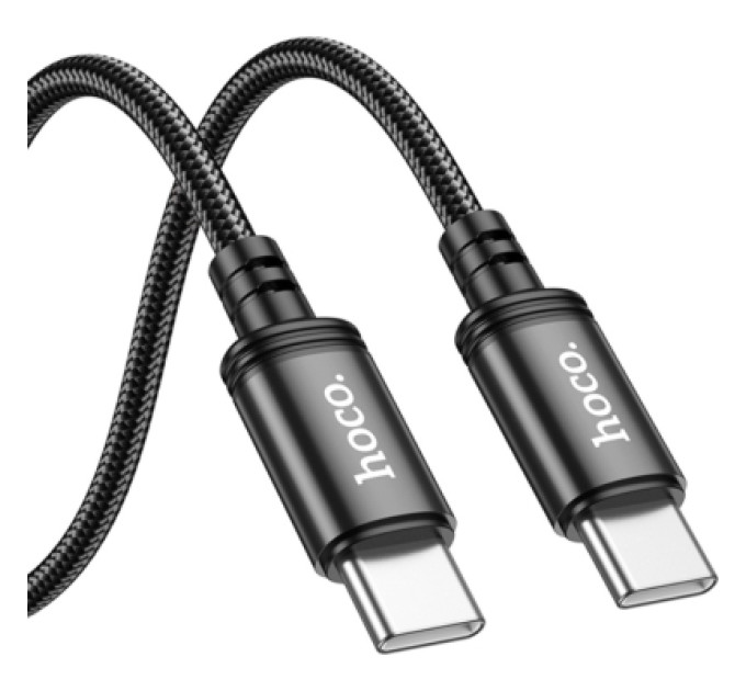 HOCO Дата кабель USB-C to USB-C 3.0m Radiance 60W X91 black HOCO (6931474788733)