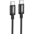HOCO Дата кабель USB-C to USB-C 3.0m Radiance 60W X91 black HOCO (6931474788733)
