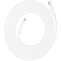 HOCO Дата кабель USB-C to USB-C 2.0m 100W TPE X93 white HOCO (6931474790729)