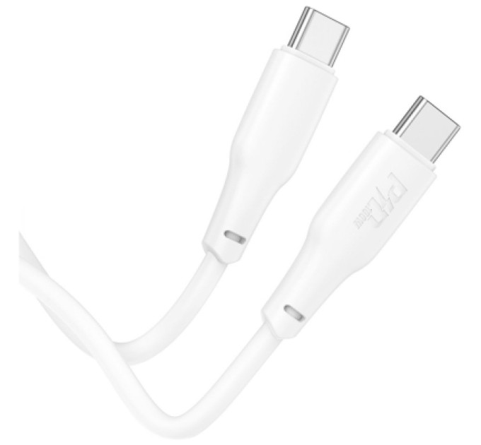 HOCO Дата кабель USB-C to USB-C 2.0m 100W TPE X93 white HOCO (6931474790729)