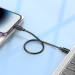 HOCO Дата кабель USB-C to Lightning 0.25m Hyper PD X96 black HOCO (6942007609364)