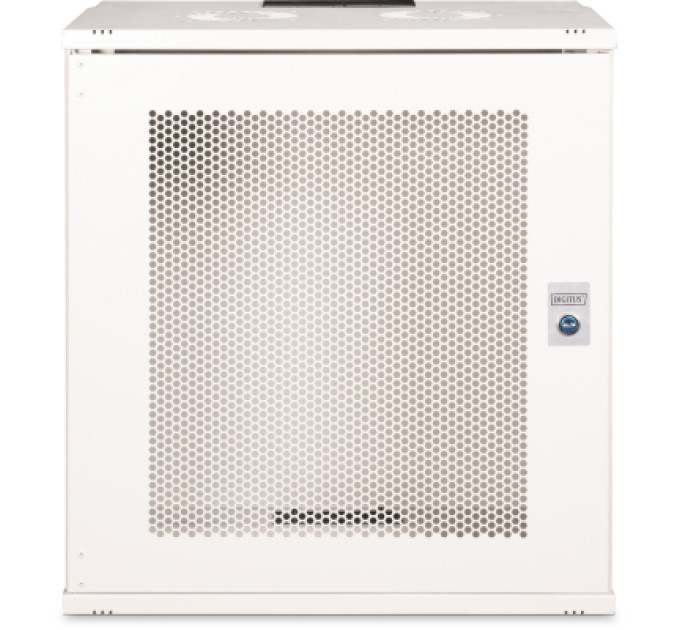 Digitus Шафа настінна Digitus SOHO PRO 12U 19" 540x400, perforated door, grey (DN-49210)