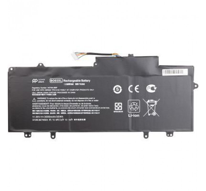 Акумулятор до ноутбука HP Chromebook 14 G3 (B003XL) 11.55V 3000mAh PowerPlant (NB461479)