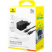 Baseus Зарядний пристрій Baseus Palm Fast Charger 1C 30W + Cable 1.0m Type-C 60W black (P10111605113-01)