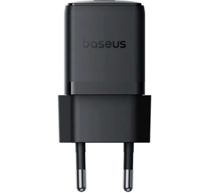 Baseus Зарядний пристрій Baseus Palm Fast Charger 1C 30W + Cable 1.0m Type-C 60W black (P10111605113-01)