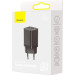 Baseus Зарядний пристрій Baseus Super Si Pro Quick Charger C+U 30W black (CCSUPP-E01)