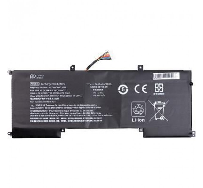 Акумулятор до ноутбука HP Envy 13 2017 Series (AB06XL) 7.7V 3600mAh PowerPlant (NB461646)