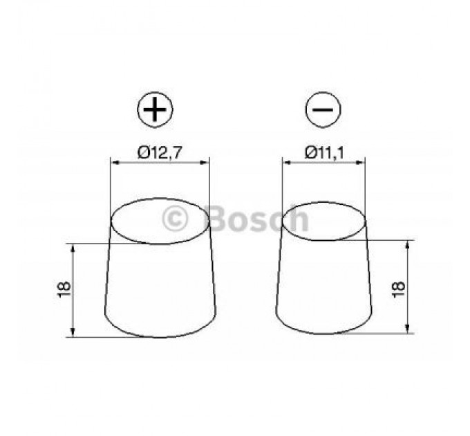 Bosch Акумулятор автомобільний Bosch 40А (0 092 S40 300)