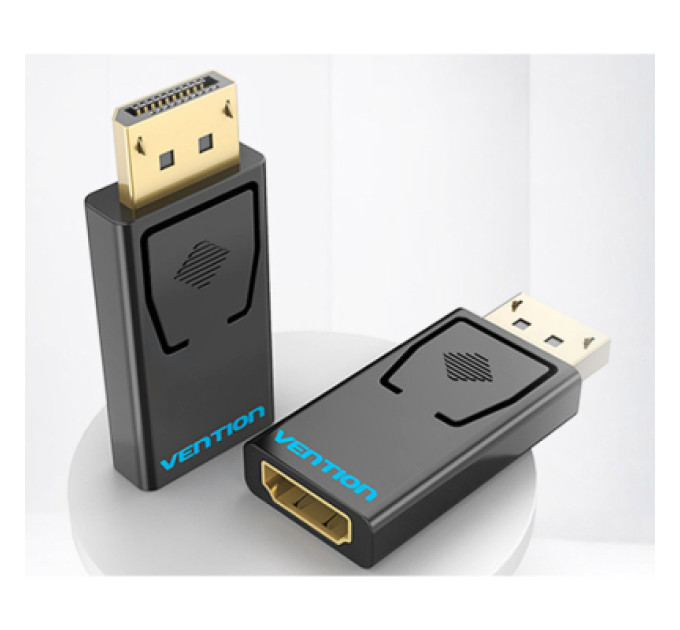 Vention Перехідник DP Male to HDMI Female black Vention (HBKB0)