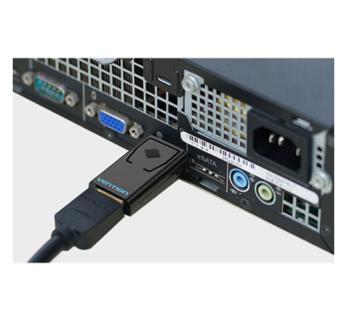Vention Перехідник DP Male to HDMI Female black Vention (HBKB0)