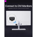 Vention Перехідник DVI(24+1) Male to HDMI Female black Vention (ECDB0)
