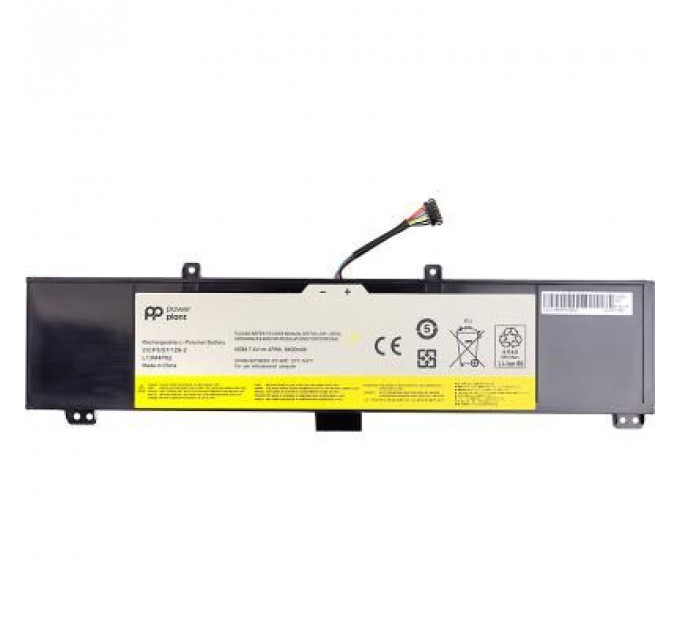 Акумулятор до ноутбука LENOVO Erazer Y50 (L13M4P02) 7.4V 6400mAh PowerPlant (NB481040)