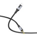 BOROFONE Кабель мультимедійний Lightning to 3.5mm M 1.0m BL19 black BOROFONE (6941991108327)