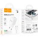 HOCO Зарядний пристрій HOCO C146A Charm USB-C PD20W + cable USB-C to USB-C White (6942007630269)