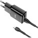 HOCO Зарядний пристрій HOCO C88A Star round 2xUSB + cable Micro 12W Black (6931474749529)