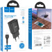 HOCO Зарядний пристрій HOCO C88A Star round 2xUSB + cable Micro 12W Black (6931474749529)