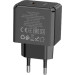 HOCO Зарядний пристрій HOCO CS13A Ocean USB-C PD20W Black (6942007603805)