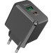 HOCO Зарядний пристрій HOCO CS14A Ocean 1xUSB-C PD20W + 1xUSB QC3.0 Black (6942007603898)