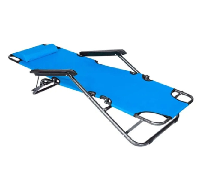 Voltronic Крісло складане Voltronic 1780х600х800мм, Blue (YT36096)