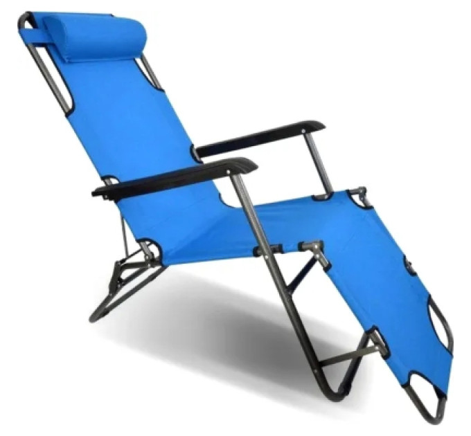 Voltronic Крісло складане Voltronic 1780х600х800мм, Blue (YT36096)