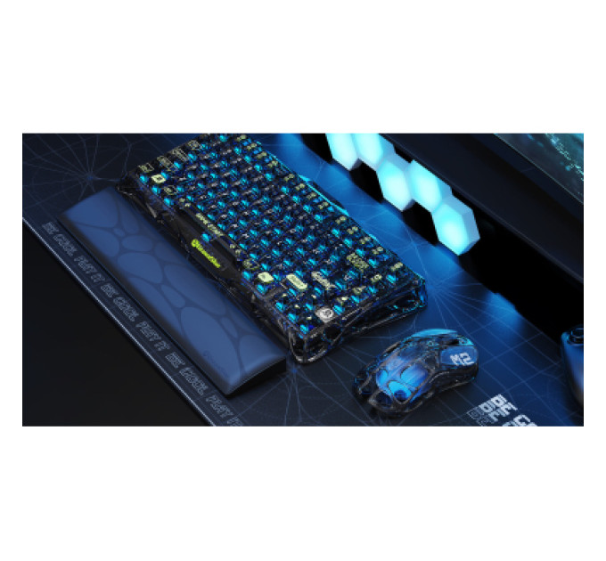 GravaStar Мишка GravaStar Mercury M2 Transparent Black (GRAVASTARM2_XTAL_BLK)