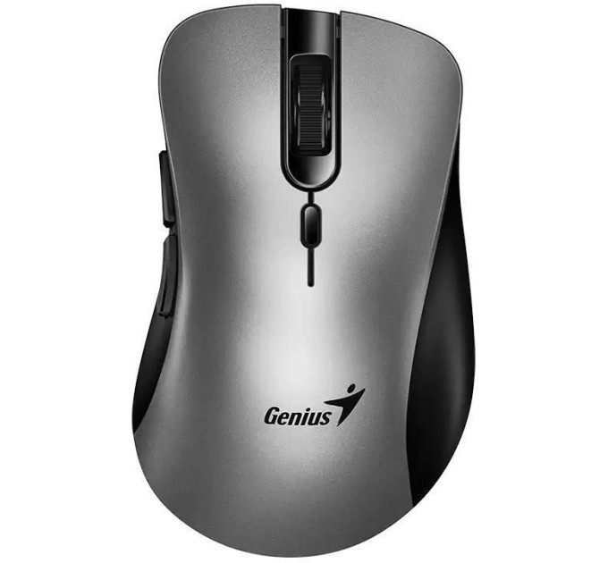 Genius Мишка Genius Ergo 8100S AI Silent Wireless Grey (31030040404)