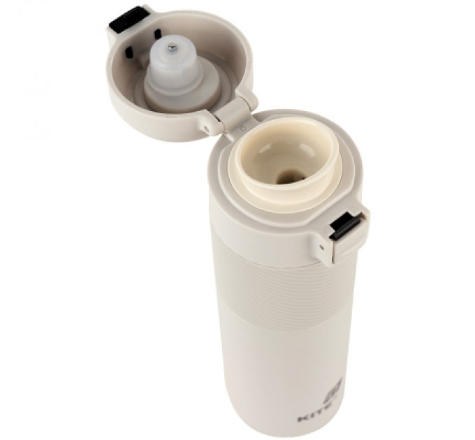 Kite Термокружка Kite 1227 з термодатчиком 450 мл бежевий (K25-1227-1)