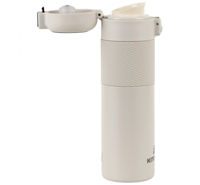 Kite Термокружка Kite 1227 з термодатчиком 450 мл бежевий (K25-1227-1)