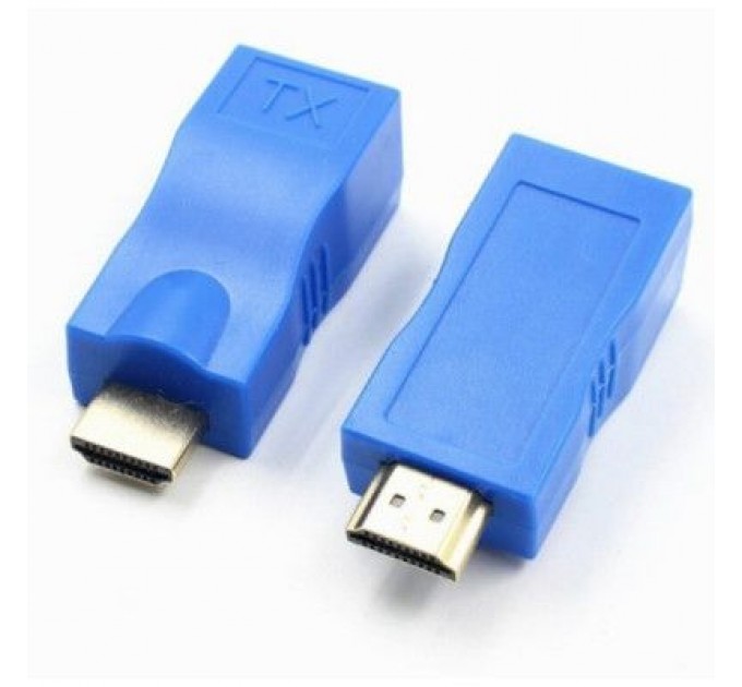 Extradigital Перехідник HDMI к кабелю RJ45 (Patch Cord) 30m Extradigital (KBH1754)