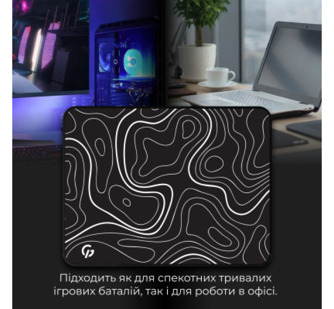 GamePro Килимок для мишки GamePro Speed/Control Black (MP145AB)