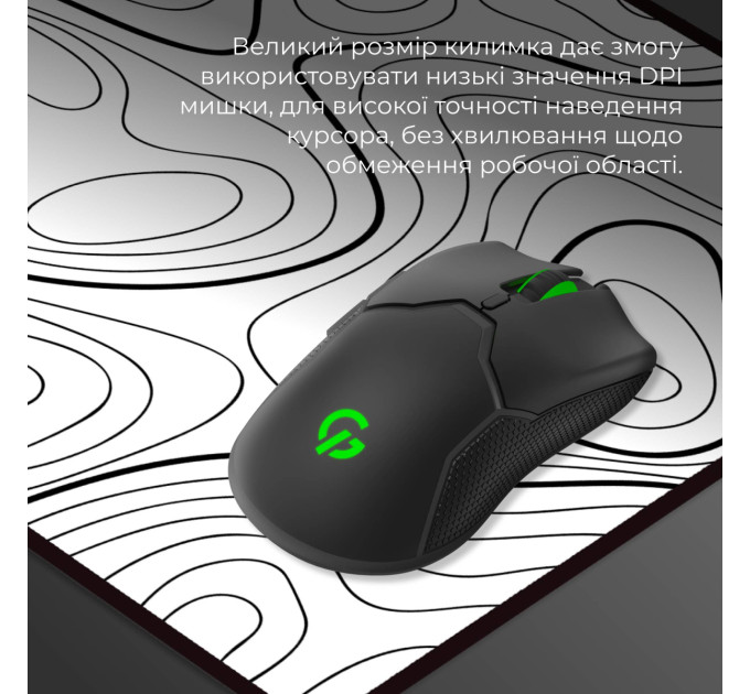 GamePro Килимок для мишки GamePro Speed/Control Black (MP275AW)