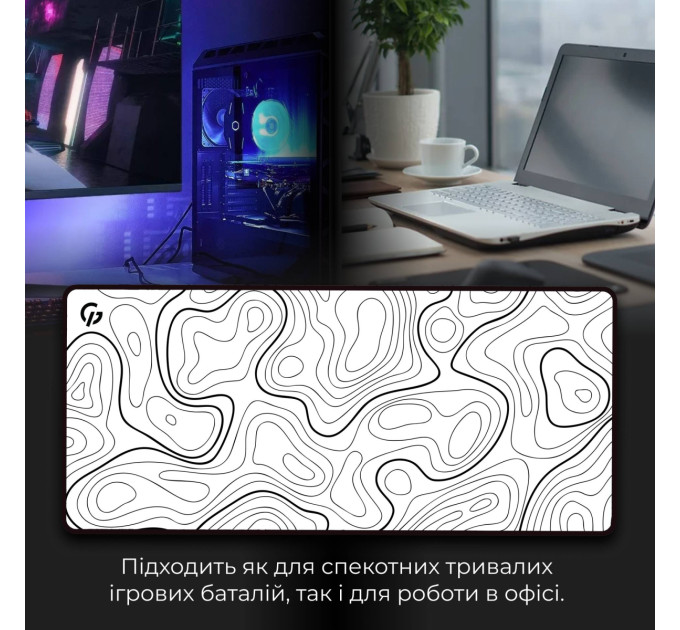 GamePro Килимок для мишки GamePro Speed/Control Black (MP275AW)