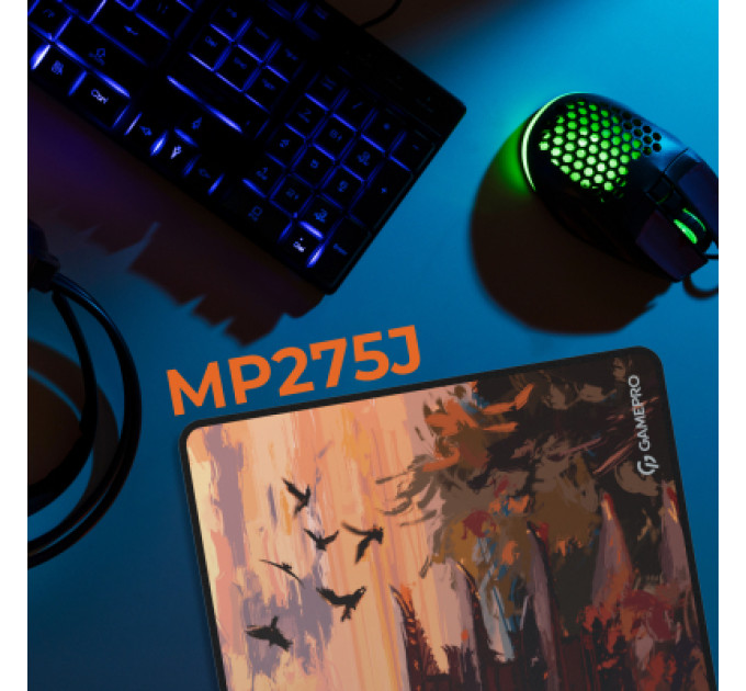 GamePro Килимок для мишки GamePro Speed/Control Black-Orange (MP275J)