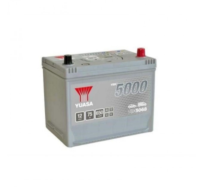 Yuasa Акумулятор автомобільний Yuasa 12V 75Ah Silver High Performance Battery (YBX5068)