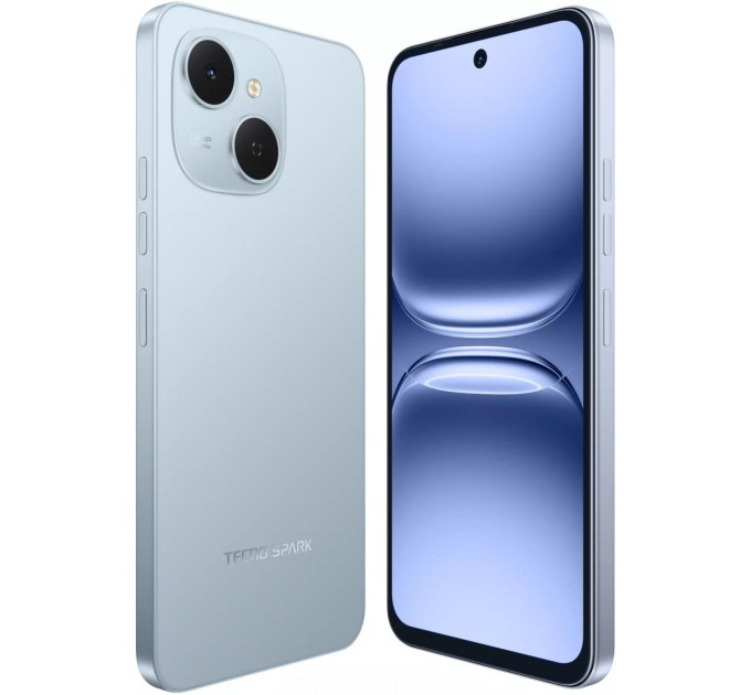 Tecno Мобільний телефон Tecno Spark 40C 4/128GB Ripple Blue (4894947093029)