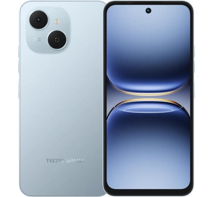 Tecno Мобільний телефон Tecno Spark 40C 4/128GB Ripple Blue (4894947093029)