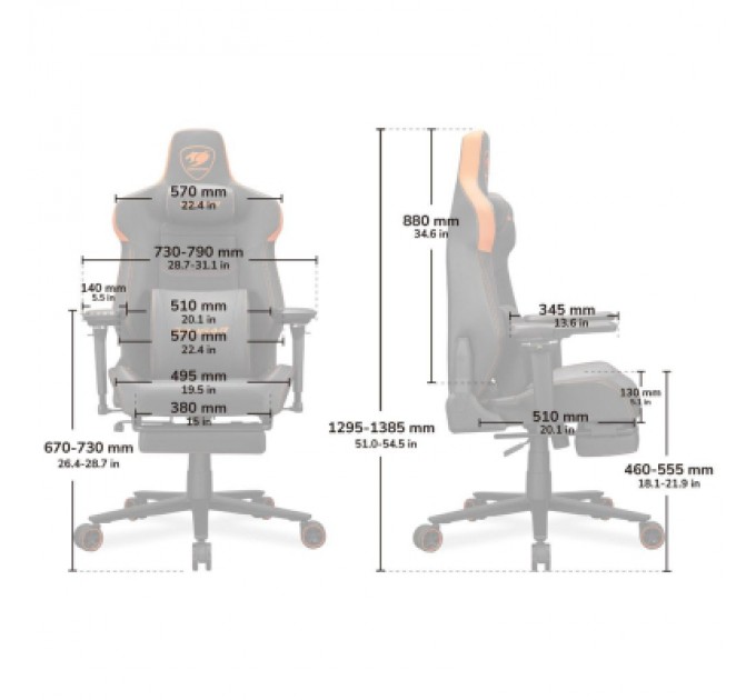 Cougar Крісло ігрове Cougar Armor EVO M