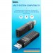 HOCO Зчитувач флеш-карт HOCO USB3.0 to microSD, microSDHC, microSDXC, SD, SDHC, SDXC, HB20 Black (6931474735218)