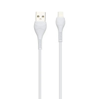 Кабель Hoco X37 Cool Power Charging USB - Lightning, 1 м, White (6931474710499)