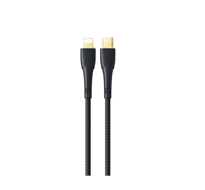Remax Кабель Remax RC-C063 Bosu USB Type-C - Lightning (M/M), 20W, 1.2 м, Black (6954851207016)