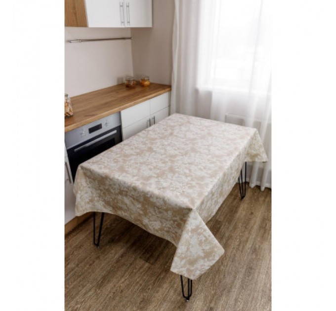 Прованс Скатертина Прованс непромокаюча Simfoni Алюр беж 180х136 см (033561)