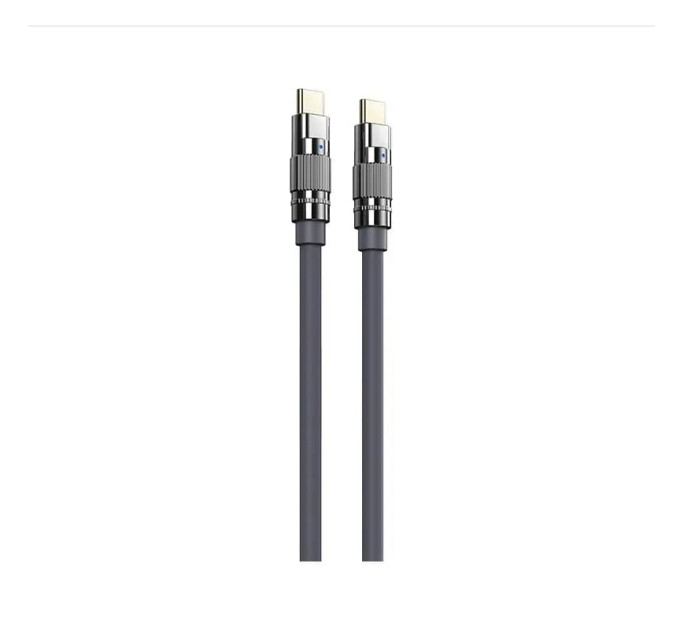 Remax Кабель Remax RC-C055 Wefon USB Type-C - USB Type-C (M/M), 20W, 1.2 м, Grey (6954851206057)